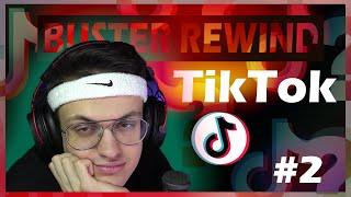 БУСТЕР СМОТРИТ ТИКТОК #2 / КРИНЖ ТИКТОК / СМЕШНЫЕ МОМЕНТЫ TIKTOK / BUSTER REWIND