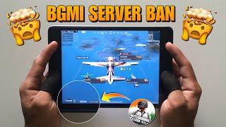 BGMI SERVER BAN AGAIN?  IPAD MINI 5 PUBG MOBILE FULL HD 4K GRAPHICS GAMEPLAY 