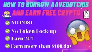 Aavegotchi | Gotchiverse - How to Borrow Aavegotchi and Earn $100 or More With No Cost (Yes, FREE)