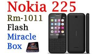 Nokia 225 Rm 1011 Flash Miracle Box