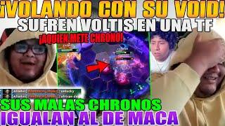 SMASH VOLANDO CON SU VOID Y SUS CHRONOS!! SUFREN VOLTIS EN UNA TF POR SUS MALAS JUGADAS DOTA 2