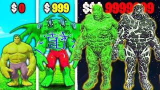 $1 To $1,000,000 ALL FATHER HULK In GTA 5!