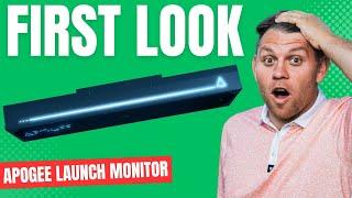 THE BRAND NEW APOGEE LAUNCH MONITOR IS HERE!!! (Golf Simulator Reviews)