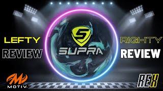 Motiv Supra Rally Review! Left & Right Handed SAME BALL | 4K HD | #TeamREX Rick Miller