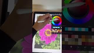 Procreate tip! How to use a private reference photo for time-lapse videos!