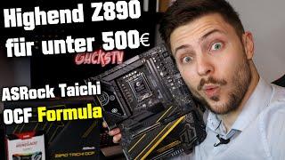 Highend Z890 for under 500€  ASRock Taichi OCF Formula & Intel 285K CPU Quality vs. ASUS SP Score