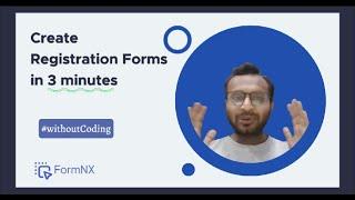 Create Registration Form | Without Coding | Event, Course, Membership, Webinars, Registration Forms