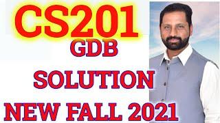 CS201 GDB 1 Solution Fall 2022 by Abid Farooq bhutta