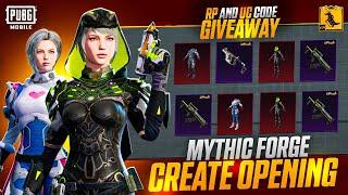 Mythic Forge Crate Opening | Free UC Giveaway | New Mythic Forge Crate Opening | Crate Opening Pubg