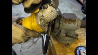 How to Remove Paint and Rust From Metal with an Angle Grinder