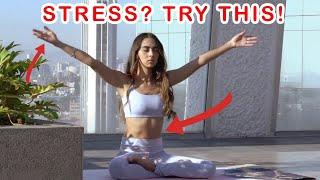 How to Reduce Stress With Simple Breathing Exercise | Stress Relieving Exercises