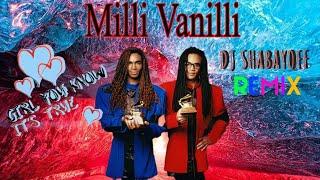 Milli Vanilli - Girl you know it's true (DJ SHABAYOFF remix eurodance 2023) 