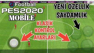 KONTROL AYARLARI NASIL YAPILMALI ? - eFootball PES 2020 MOBİLE