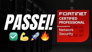 COMO PASSAR NO EXAME FORTINET CERTIFIED PROFESSIONAL (FCP)?