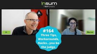 APEX Instant Tips #164: Three Tips, Workarounds, Hacks...you be the judge.