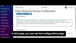 What is Keyboard Application in AGen Software