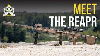 Introducing the Ohio Ordnance REAPR .338NM Belt-Fed Machine Gun