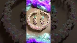 Украшения Ручной Работы.Ожерелье и СЕРЬГИ Своими Руками/ DIY necklace and earrings.Jewelry handmade