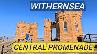 Withernsea amazing walk in  seaside Yorkshire England  #gimbalwalkwithme