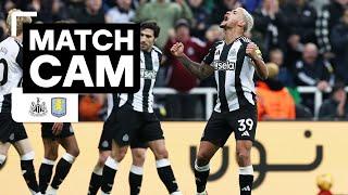 MATCH CAM  Newcastle United 3 Aston Villa 0 | Behind The Scenes