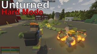 Completing Horde Beacons on Hard Mode: Unturned PVE on the Russia Map
