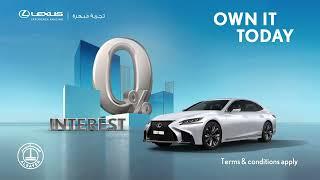 Experience the luxury and elegance with Lexus at 0% interest