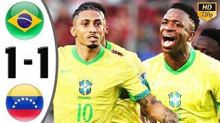 Brazil vs Venezuela 1-1 Resumen Y Goles Completo 2024 HD