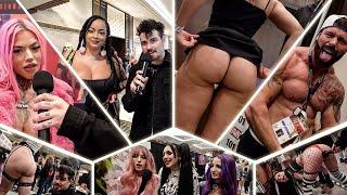 PORNSTARS GET FREE SHIRTS (W/ Lil Aaron & Bang Bros) || AVN 2023 Recap