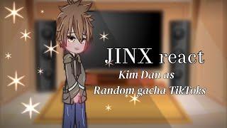 Jinx reaction 🩶 /Kim Dan as random gacha TikToks / Val_Wuxian / Español and English 🩶