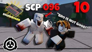 Trolling Players As SCP 096 With SOUNDBOARD! | The Strongest Battlegrounds