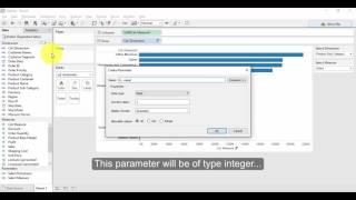 Tableau - Top N Analysis Using Parameters