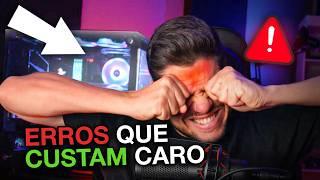 AS PIORES RECOMENDAÇÕES para NÃO SEGUIR pra MONTAR UM PC GAMER