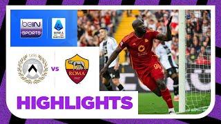 烏甸尼斯 1:1 羅馬 | Serie A 23/24 Match Highlights (Postponed) HK