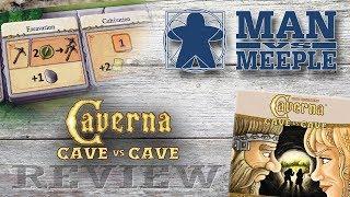 Caverna: Cave Vs Cave (Mayfair) Review by Man Vs Meeple