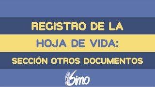 Hoja de vida: Otros Documentos