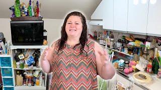 maximalist OVERWHELMED by her clutter  "Where Do I start?!"  SMALL KITCHEN DECLUTTER (Pt. 1/5)