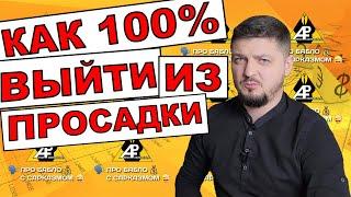 Как 100% выйти из просадки?