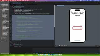 How to draw Rounded rectangle using Shape in SwiftUI