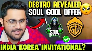 Destro Dream Join SOUL & GODL Offer Again INDIA KOREA Invitational 