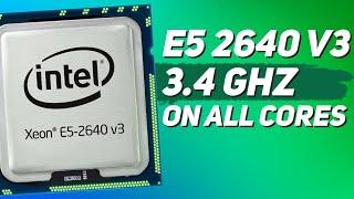  Intel Xeon E5-2640 v3 turbo boost hack on all cores