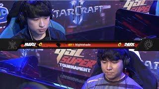 [2020 GSL ST S1] Grand Finals Dark vs Maru