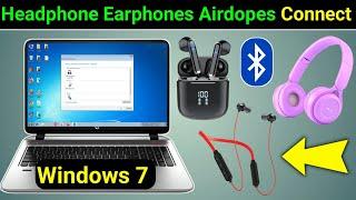 How To Connect Bluetooth Headphones To Laptop Windows 7 | Concept Technology