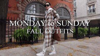 Monday to Sunday Fall Outfits #OOTW