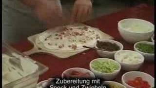 Flammkuchen Elsässer Art