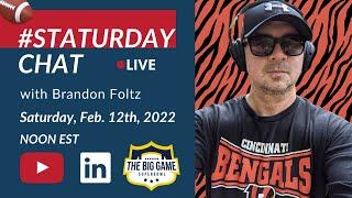 STATURDAY CHAT LIVE with Brandon Foltz, Ep. 23