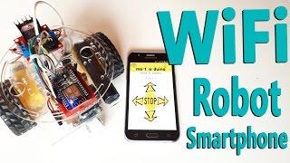 How to Make Arduino ESP8266 WiFi Robot Car | Controlled with Application