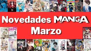 ‍NOVEDADES MANGA MARZO