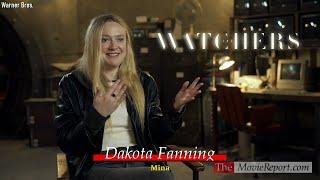 THE WATCHERS movie interviews Dakota Fanning, Ishana Night Shyamalan, M Night Shyamalan & cast 4K
