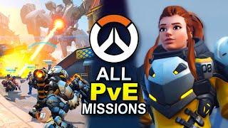 Overwatch 2 PvE - Full Playthrough - All Missions & Cutscenes!