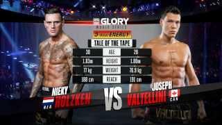 GLORY 13 Tokyo - Nieky Holzken vs. Joe Valtellini (Full Video)